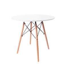 Aga Blagovaonski stol 80 cm Bijeli