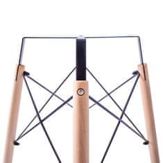 Aga Blagovaonski stol 60 cm Crni