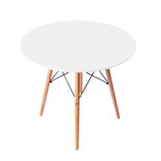 Aga Blagovaonski stol 80 cm Bijeli