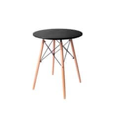 Aga Blagovaonski stol 60 cm Crni