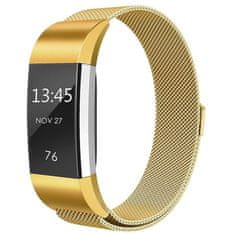 BStrap Milanese (Small) remen za Fitbit Charge 2, gold