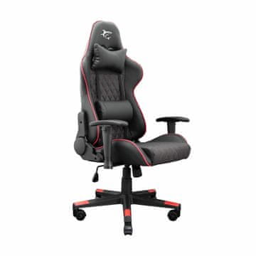 White Shark gejmerska stolica RACER-TWO crno/crvena