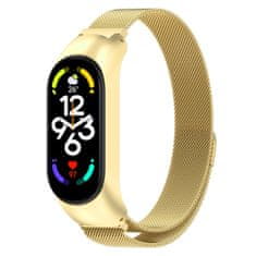 BStrap Milanese remen za Xiaomi Mi Band 7, gold