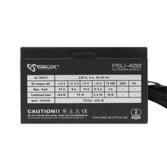 S-box PC kućište PCC-05 microATX + PSU-400