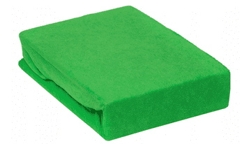 Frotirna plahta 160x80 zelena