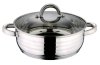 Blaumann Posuda za pečenje/lonac s poklopcem BL-1504 nehrđajući čelik 28 cm Gourmet linija