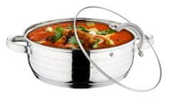 Blaumann Posuda za pečenje/lonac s poklopcem BL-1504 nehrđajući čelik 28 cm Gourmet linija