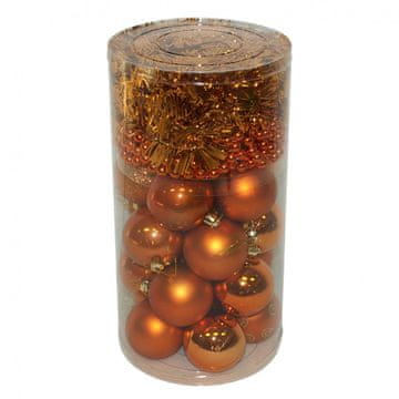 Denis Set bakrenih kuglica i girlande