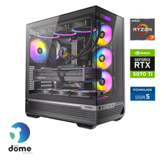 Anni Stolno računalo Gamer Elite, R7 7800X3D, 64 GB, SSD2TB, RTX5070Ti, DOS (ATPII-G8-1199)