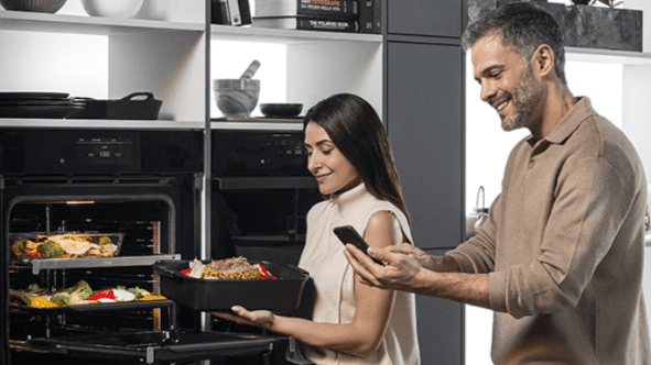 Haier H6 ID65G3YTB vgradna pečica, 78 l