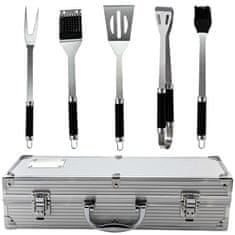 MG Grill Set V2 pribor za roštilj, srebrni