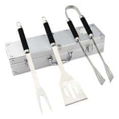 MG Grill Set V2 pribor za roštilj, srebrni