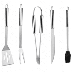MG Grill Set V1 pribor za roštilj, srebrni