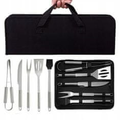 MG Grill Set V1 pribor za roštilj, srebrni