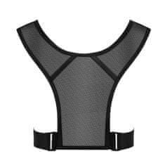 MG Running Vest reflektirajući trkački prsluk, crni