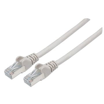 Intellinet CAT6a SFTP 1,5m sivi mrežni priključni patch kabel