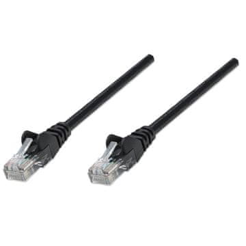 Intellinet CAT5e UTP 0,5m crni mrežni priključni patch kabel