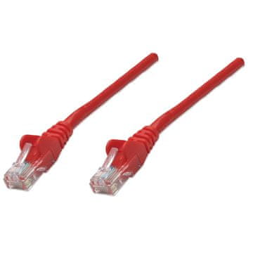 Intellinet CAT5e UTP 0,5m crveni mrežni priključni patch kabel