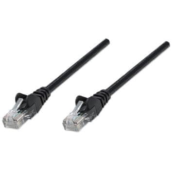Intellinet CAT5e UTP 10m crni mrežni priključni patch kabel