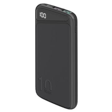 PowerBank 10.000 mAh USB-C brzo punjenje 3.0 crna prijenosna baterija