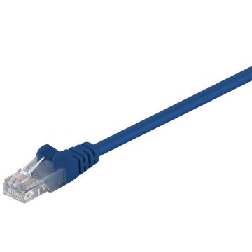 Goobay U/UTP CAT 5e LAN patch 2m plavi kabel za povezivanje