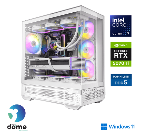 Anni Gamer Elite stolno računalo, Ultra 7 265KF, 64GB, SSD2TB, RTX5070Ti, W11H (ATPII-G8-1209-W)