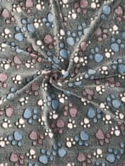 AIO FACTORY Flis odeja 100x70 cm tamnog oblika