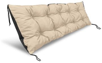 AIO FACTORY Vrtna blazina 120x40 cm, vodootporna za pod i palete, bež