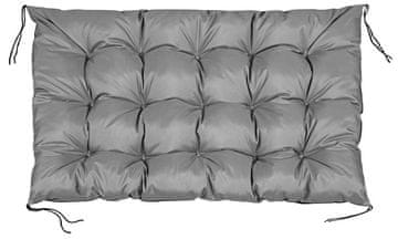 AIO FACTORY Vrtna blazina 120x80 cm po bloku i od paleta, vodonepropusna, siva