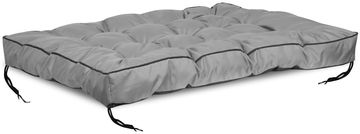 AIO FACTORY Vrtna blazina 120x80 cm sa visokom stranicom za kutiju i paletu, vodootporna, siva