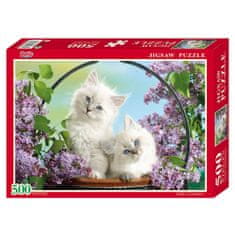 Denis Puzzle / Slagalica Mace i jorgovani 500 kom