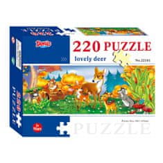 Denis Puzzle / Slagalica Ljupka srna i lanad 220 kom