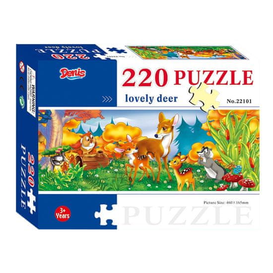 Denis Puzzle / Slagalica Ljupka srna i lanad 220 kom