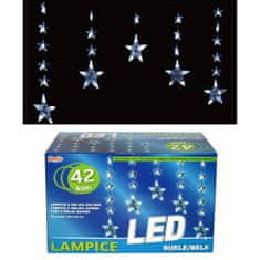 Denis 42 LED, zavjesa, ledeno bijelo svjetlo