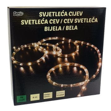 Denis LED, svjetleća cijev, 6 m, bijelo statično svjetlo