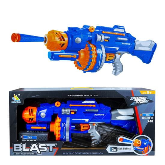 Denis Puška na mekane strelice, Z Blaster XL, s bubnjem za strelice