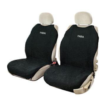 Cappa Presvlake za auto KALKATA FABIA crne 2 kom