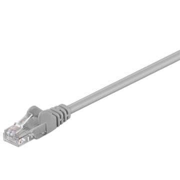 Goobay U/UTP CAT 5e patch 10 m sivi mrežni spojni kabel