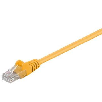 Goobay U/UTP CAT 5e patch 5 m žuti mrežni kabel