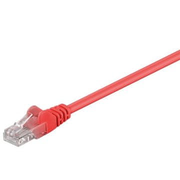 Goobay U/UTP CAT 5e patch 5 m crveni mrežni kabel