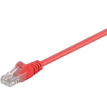 Goobay U/UTP CAT 5e patch 0,5m crveni mrežni kabel