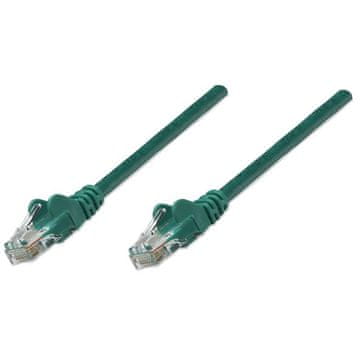 Intellinet CAT5e UTP 5m, zeleni mrežni priključni patch kabel