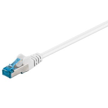 Goobay S/FTP CAT 6A patch 1m bijeli mrežni priključni kabel