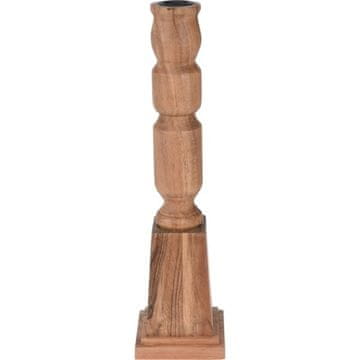 HOMESTYLING Svijećnjak KO-A98025150 dia. 8 x 32 cm drvena