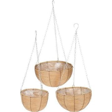 ProGarden Set visećih cvjetnih posuda KO-430020050 3 ks polyratan