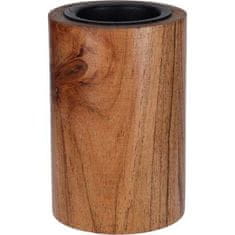 HOMESTYLING Svijećnjak KO-A93000390 za čajnu svijeću promjera 6 x 10 cm drvena