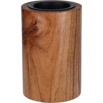 HOMESTYLING Svijećnjak KO-A93000390 za čajnu svijeću promjera 6 x 10 cm drvena
