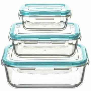 5Five® Set od 3 staklene posude M