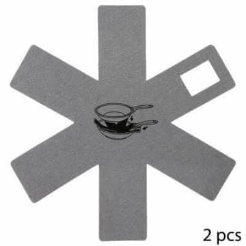 5Five® Set od 2 pregrade za zaštitu tave