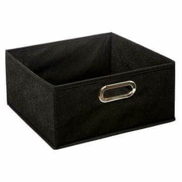 5Five® Kutija za police 31x15cm glatka crna